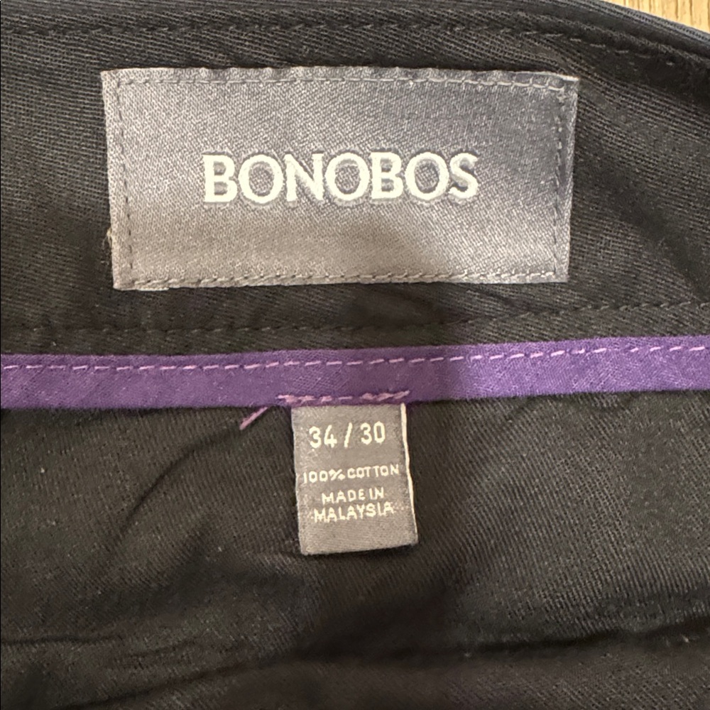 Bonobos Navy Chinos 34/30